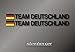 Produktbild 2x TEAM Deutschland Aufkleber WM EM 2018 2020 2022 Fußball Handball Sticker 30cm