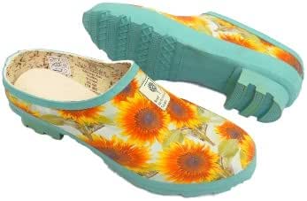 hunter floral garden clogs