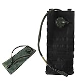 ❤ 2.5L Molle Camping Wassertasche: Es ist leicht zu tragen und kann als Rucksack getragen werden