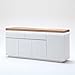 Produktbild Pharao24 Sideboard mit dimmbarer Beleuchtung Weiß