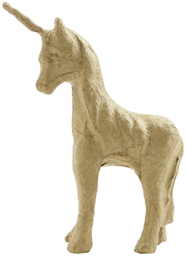 Decopatch AP147O Einhorn, Pappmaché, Braun