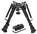 Produktbild JINSE Bipod Zweibein Faltfeder Return 6-9 Zoll mit Adapter