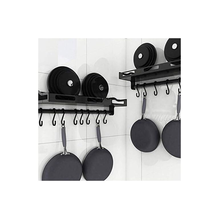 Home Küchenregal Space Aluminium Free Punching Material Rack