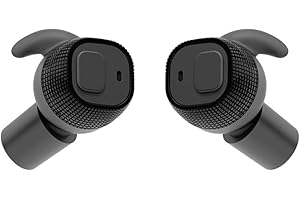 TS TAC-SKY Militärische Ohrstöpsel Taktische Ohrstöpsel Pickup Lärmreduzierung Ohrstöpsel Für Schießen Gehörschutz Tragbar Und Leicht Kann Mit Taktischen Helmen Verwendet Werden (Color : BK)