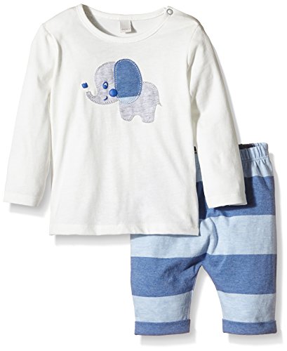 ESPRIT Baby-Boys Pant Set of 2 Clothing Set, Dark Blue, 6 Months (Manufacturer Size:68)