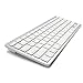 Price comparison product image Ultra Slim Multimedia Bluetooth Wireless Keyboard for iPhone, iPad Pro, iPad Air, iPad Mini, iPad 2/3/4, Galaxy Tab, Mac, IOS, Android ,Tablet, PC, Windows and any bluetooth enabled device