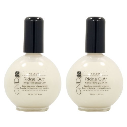 Lot 2 CND Colour RIDGE OUT NAIL FILLING BASE COAT Filler Filler 2.3 oz Salon