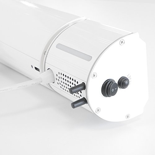 VASNER Appino BEATZZ Weiß White Infrarotstrahler Terrassenstrahler dimmbar 2000 Watt mit Bluetooth, LED Backlight Licht, Musik-Lautsprecher Außenbereich mit Abdeckhaube AirCape M - 4