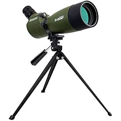 Svbony SV14 Longue Vue 20-60x60 BAK4 Prisme Entièrement Multi Enduit 45 Degrés Oculaire Lncliné Longue Vue Tir Sportif avec Trépied Monoculaire Telescope