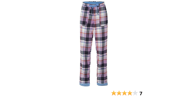 Cosy Check Ladies Pj Bottoms 