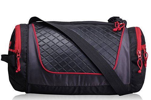 F Gear Astir Polyester 18 Ltrs Black Red Gym Duffle Bag RS.599 (50.00% Off) - Amazon