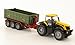 Produktbild JCB 8250 Fastrac, mit Fortuna Hakenliftmulde, Modellauto, Fertigmodell, Siku 1:87