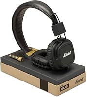Marshall Major Casque st&eacute;r&eacute;o avec T&eacute;l&eacute;commande + Microphone int&eacute;gr&eacute; Noir