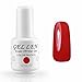 Gellen Brand UV LED Gel Soak Off Nail Polish Nail Lacquer Soild Color Polish Bright red
