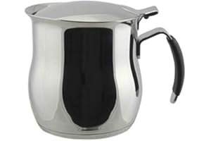 ILSA Caffettiera Omnia, Induzione, Acciaio Inox 18/10, Manico in Silicone, Capacità 60 cl, Tazze 6