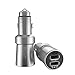 Produktbild KFZ Ladegerät mit Luftreiniger und Notfallhammer zusammen von YX, KFZ Ladekabel USB Adapter DUAL - 2 USB Ports mit bis zu 3.1A 3100mA Output für iPhone 7 / 7 Plus, iPhone 6s / 6s Plus, iPhone 6 / 6 Plus / iPad Pro / iPod / Hauwei / HTC / Galaxy S7 / S7 Edge / S6 Edge / LG G10/ Nexus / Motorola / Blackberry / Powerbank / externer Akku / Navi und mehr