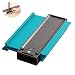 Produktbild Profillehre 5 Zoll / 120 mm Rundrahmen Werkzeug Holzmarkierung Kunststoff Feinzahn Kanäle Duplikator Universal Laminat Konturenkopie Fliesen Wicklrohr, grün