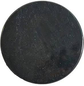 Unique Collection Marble Chakla/Marble Roti Maker/Marble Rolling Board - (BLACK) (11 IN)