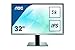 Produktbild AOC U3277PWQU 80,01 cm (31,5 Zoll) Monitor (VGA, DVI, HDMI, 5ms Reaktionszeit, MVA Panel, DisplayPort, 60 Hz, 3840 x 2160 Pixel, UHD) schwarz