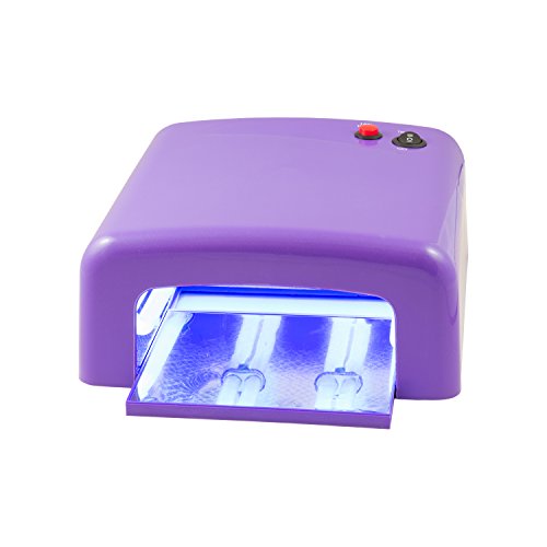 UV-Gel XXXL Set, 4 Röhren Gerät, Nails, Nagelstudio LILA, nagelset, nagelstudioset, Starterset - 3