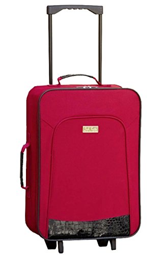 Preisvergleich Produktbild Faltbarer Trolley Bordeaux Koffer Reisekoffer Handgepäck Boardcase Weichgepäck