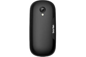beafon, C220, Classic Line, Klapphandy, Tastentelefon, vertragsfrei ohne Simlock, TFT Farbdisplay 1,77" Zoll (4,49cm), Kamera, Farbe schwarz Lack