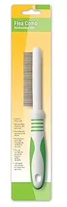 THE DDS STORE Dogs and Cats Tick Flea Comb with Non-Slip Handle- 1 Piece