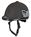 Covalliero Helm Reithelm Beauty VG1, Schwarz, 53-57cm, 328251