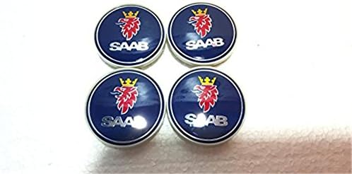 4x Alloy Wheel Centre Hub Caps Set of 4 Centre Caps 63mm Best Fit for SAAB Wheels (eMarkooz) (63mm)
