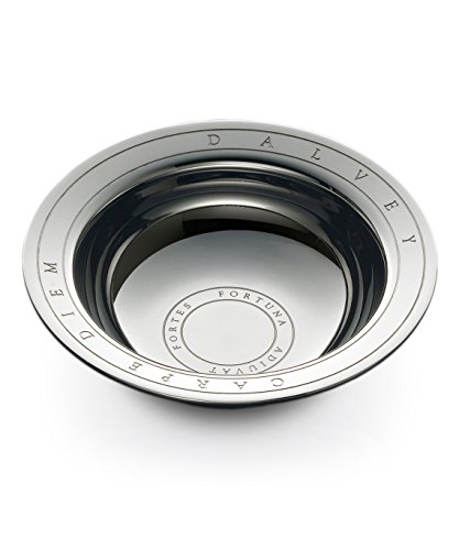 Dalvey Classic Hand Engraved Stainless Steel Shaving Bowl