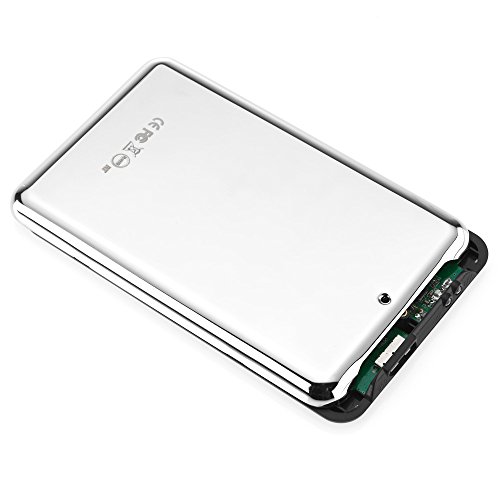 deleyCON USB 3.0 Gehäuse extern – black/silver 2,5 zoll USB 3.0 - 9