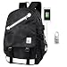 Produktbild Withu Kyd Unisex Cool Jungen Mädchen Herren Damen Outdoor Rucksack Reiserucksack Anime Luminous Rucksack Daypack Schultertasche Laptop Tasche mit USB-Ladeanschluss, USB Camo Black