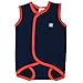 Splash About Baby Wrap Neoprene Wetsuit - Navy Blue, Medium, 6-18 Months