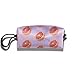 Produktbild Fabric Cosmetic Bags Travel Makeup Case Fruit Grapefruit Seamless Art Unique Lazy Organizer Multi-Functional Storage Bags