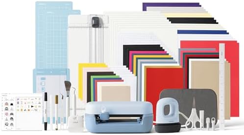 Cricut Joy™ 2 Ultimate Bundle + Contenuti digitali, Macchina da taglio intelligente compatta con pressa a caldo per progetti DIY, biglietti personalizzati, adesivi ed etichette