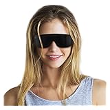 Floxgino Red Light Therapy Glasses,tanning Goggles, Red Light Protective Glasses, Effective Filtering 150nm-2200nm Red Light And Infrared, Eye Protection For Red Light Therapy.