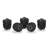 ？No solo el cepillo de dientes debe cambiarse regularmente!Especialmente en el WC Buerste recolecta todo tipo de gérmenes.？Un cambio regular no solo es higiénico, sino que también es importante para su salud.？Por lo tanto, el conjunto práctico de 5 es justo.