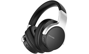 Mixcder E7 Casque Bluetooth &agrave; R&eacute;duction Active de Bruit Over-Ear Audio St&eacute;r&eacute;o &Eacute;couteurs Circum Auriculaire ANC sans Fil avec Micro Basses Puissantes, L&eacute;ger, 20h de Jeu, pour PC Smartphone TV - Noir