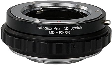 Fotodiox DLX Stretch Lens Mount Adapter – Minolta SR MD/MC Rokkor (SLR Lens for Fujifilm Fuji X Series Mirrorless Camera Body with Macro Focusing Helicoid and Magnetic Drop In Filter