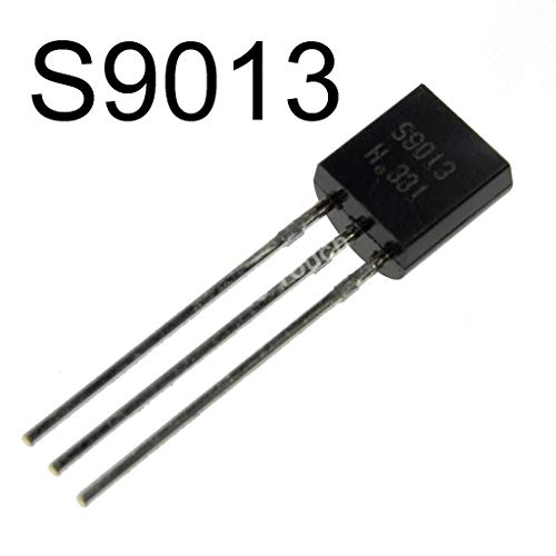 REES52 50pcs Small Power Transistor S9013 SS9013 NPN General TO92 3 Pin Package New