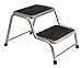 Produktbild Trittstufe Doppeltritt Leiter Wohnwagen Küche Haushalt Camping 2 Tritte Step Up 2 SESUA SILBER/GRAU bis max 150Kg