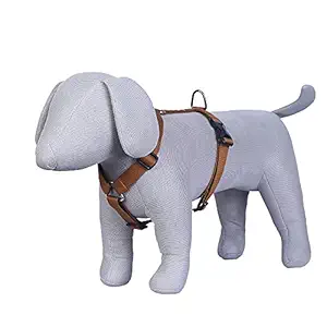 Pets Like Dog Polyester Full Harness Gold(Medium)