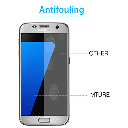 SamSung Galaxy S7 transparent Displayschutz, Mture HD ultra clear screen protector film, 6 pcs Hochauflösend Blasenfreie Anti Fingerabdruck LCD Displayschutz für SamSung Galaxy S7 – 2 pack - 6