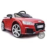 Garantía de devolución Audi TT RS 12v Licenciado con mando - Coche eléctrico para niños - Rojo