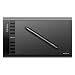 Produktbild XP-Pen Star03 Batterieloses Grafiktablett 25 x 15 cm mit 8 Express-Tasten für Links- und Rechtshänder (5080 LPI 230 RPS 2048 Level) für Windows und Mac, kein Akku oder Aufladen erforderlich, Stifttablett.