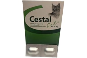 Allary 7 Lot de 2 comprimés pour chat, vermifuge tous les parasites intestinaux en cas de diarrhée