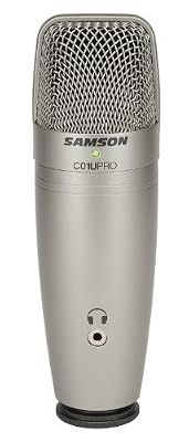 Samson SAC01UPRO Microphone à condensateur hyper cardioïde USB