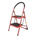 Produktbild Saver Red Familien Verwendung Tragbares Haushaltsleiter 2 Stufen Klapphocker Leitern Treppen Platform