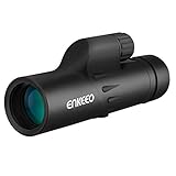 Enkeeo - 8 x 30 Telescopio Monocular Óptico con Trípode Flexible Removable (Multi-revestido, 183mm/1000m campo de visión, observación de fauna, Acampada, Deporte de Puntería, Concierto, Vigilancia)