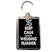 Produktbild Wedding Planner - Keep Calm Wedding Keyring (BLK)